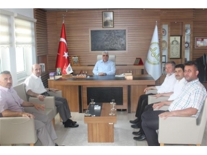 Din Görevlileri Derneği’nden Müftü Akkuş’a Ziyaret