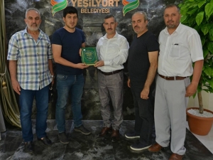 Asgd’den Yeşilyurt Belediye Başkanına Hayırlı Olsun Ziyareti