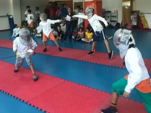 Manisa’da 15 Temmuz Demokrasi Şehitleri Anısına Eskrim Turnuvası