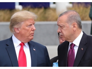 Erdoğan Ve Trump Aile Fotoğrafına Birlikte Geldi