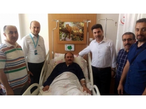 Rektör Karacoşkun’ndan Geçmiş Olsun Ziyareti