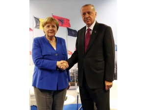 Erdoğan-merkel Görüşmesi