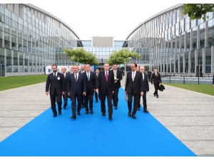 Cumhurbaşkanı Erdoğan, Almanya Başkanı Merkel İle Görüştü