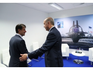 Cumhurbaşkanı Erdoğan, İtalya Başbakanı Conte İle Görüştü