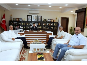 Vali Balkanlıoğlu’ndan Başkan Dişli’ye Ziyaret