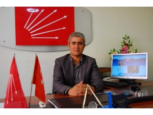 Chp’li İlçe Başkanı Görevinden İstifa Etti