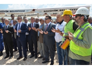 Bozüyük Osb’ye Yapılacak Caminin Temeli Atıldı