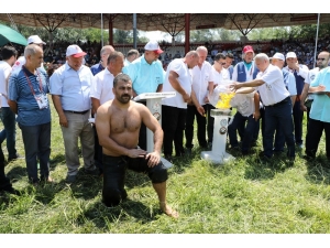 Er Meydanı’nda Başpehlivanlar, İkinci Tur Kura Çekimini Yaptı