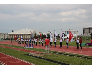 Atletizm 4. Uluslararası Sprint Ve Bayrak Yarışmaları Kupası Erzurum’da Başladı