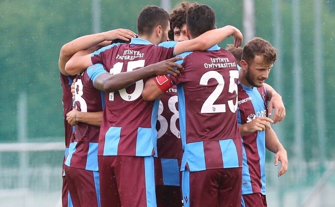 Trabzonspor Hazırlık Maçında Güldü