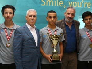 Hentbolun Şampiyonları Kupayı Bozbey’e Getirdi