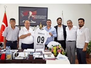 Aydınspor 1923 Yönetiminden Başkan Özakcan’a Ziyaret