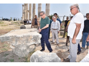 Vali Su, Antik Alanları İnceledi