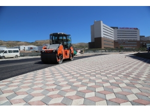 Şehir Hastanesi Yolunda Çalışmalar Aralıksız Sürüyor