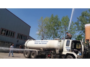 Hibe Edilen Vidanjör, İtfaiyeye Yeni Araç Olarak Dizayn Edildi