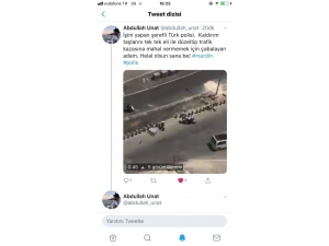 Mardin Polisinden Örnek Davranış