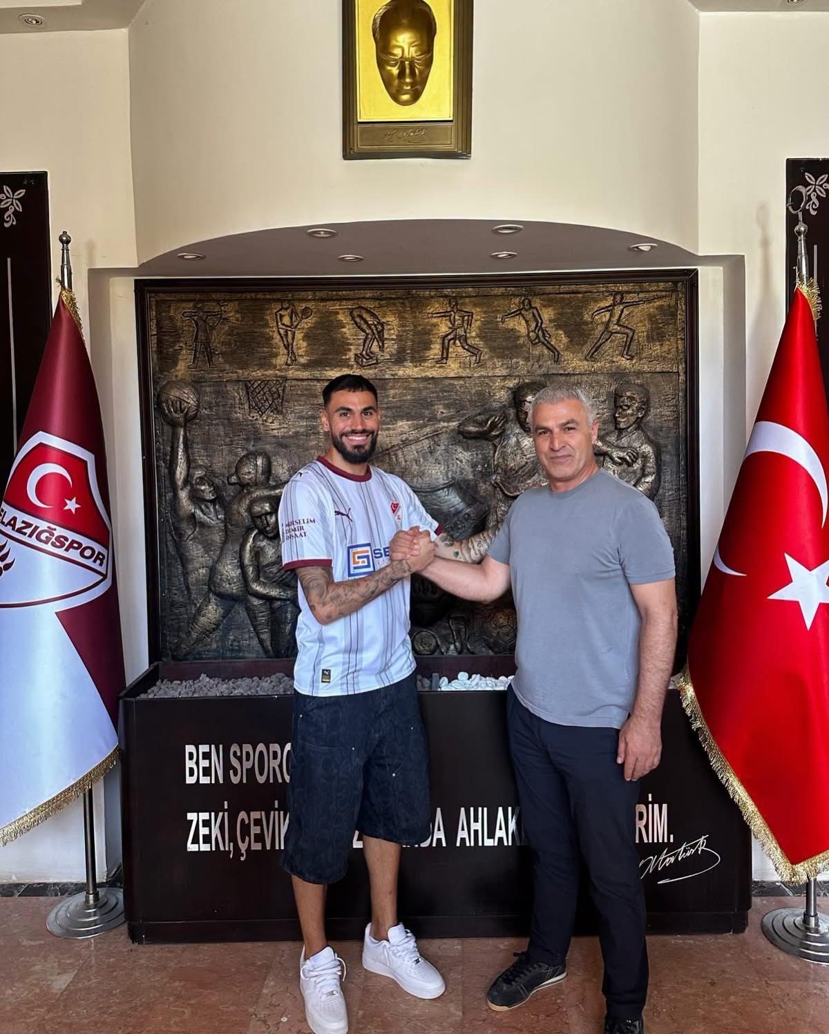 baris-ekincier-elazigspor-da