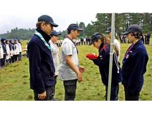 İzciler, Araç’ta Fındıklı Yaylasında Kamp Yaptı