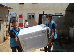 Eyyübiye’de Yardıma Muhtaç Vatandaşların Yüzü Güldü