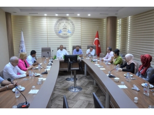 Atso Başkanı Göktaş Personelle Projelerini Paylaştı