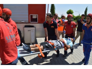 Besni Devlet Hastanesinde Ki Tatbikat Gerçeği Aratmadı