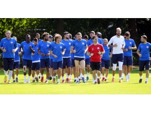 Antalyaspor Şut Çalıştı