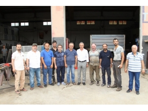 Başkan Köşker’den Sanayide Esnaf Ziyaretleri