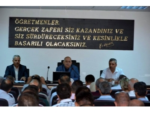 Milli Eğitim Müdürü Yavuz Okul Müdürleri İle Toplantı Yaptı