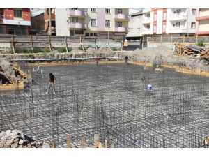 16 Derslikli Okulun Temeli Dualar İle Atıldı