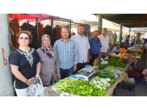 Burhaniye’de Organik Pazarı Açıldı