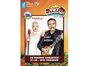 Aliağa’da Yaz Konserleri Ümit Besen Ve Pamela İle Başlıyor