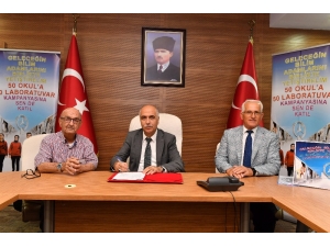50 Okula 50 Laboratuvar Kampanyası Kapsamında Protokol İmzalandı