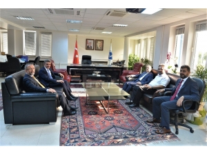 Valilerden Rektör Savaşan’a Ziyaret