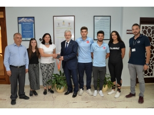 Ulcay, Avrupa’ya Damga Vuran Sporcuları Ağırladı