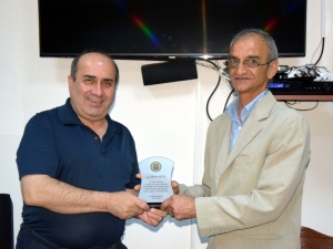 Valilik Personeli Aktaş’a Veda Yemeği