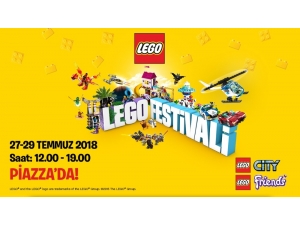 Şanlıurfa Piazza’nın Lego Festivali Başlıyor