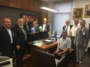 Başkan Yalçın’dan, Vekil Yağcı’ya Ziyaret