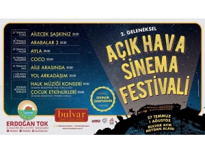 İlkadım Belediyesi Açık Hava Sinema Festivali Başlıyor