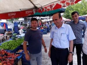 Başkan Başer: Organik Ürünlerin İlçe Pazarında Satılması Bizim İçin Çok Önemli