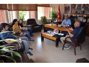 Başkan Yaman, Tcdd Yetkilileri İle Bir Araya Geldi