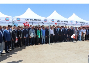 Ağrı’da Kesimhanenin Temeli Atıldı