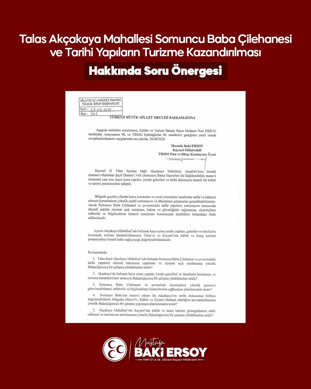 baki-ersoy-akcakaya-nin-tarihi-ve-manevi-mirasini-tbmm-gundemine-tasidi