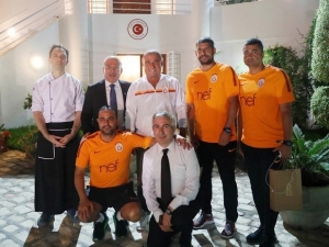 Galatasaray, Tunus Büyükelçiliği’ni Ziyaret Etti