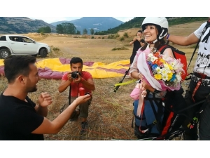 Kapıkaya Festivali’nde İlginç Evlilik Teklifi