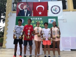 Yaz Kupası Tenis Turnuvası’nda Mersin Rüzgarı