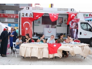 Sağlıklı Yaşam Standı Açıldı