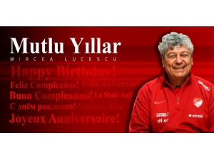 Tff’den Lucescu’ya Kutlama