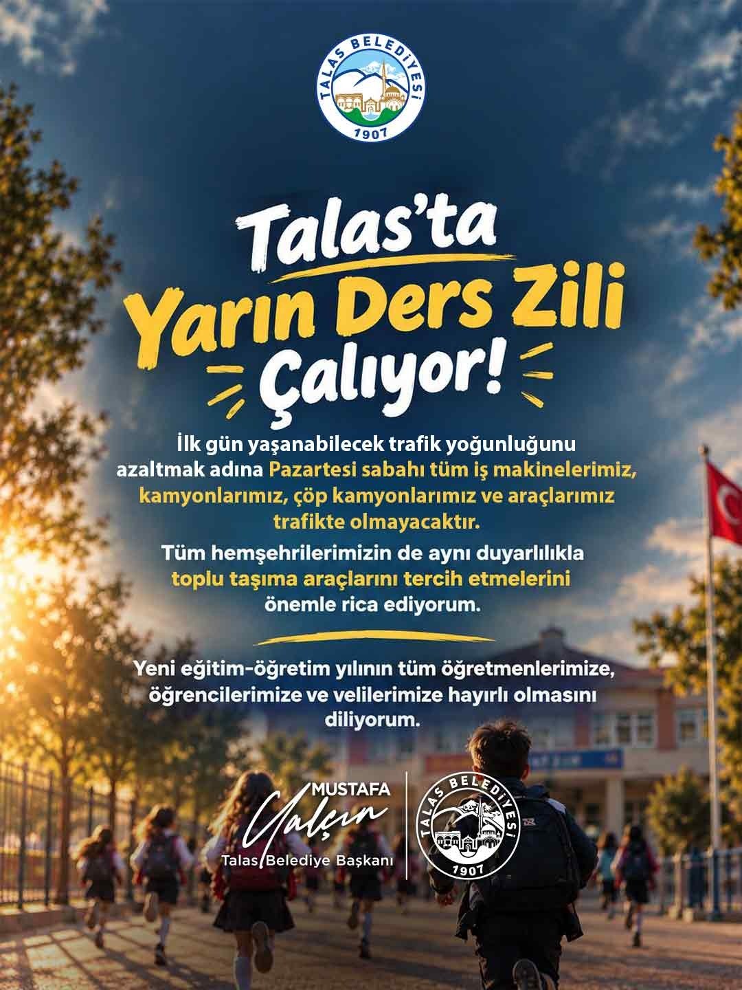 talas-ta-ilk-gun-trafik-duyarliligi