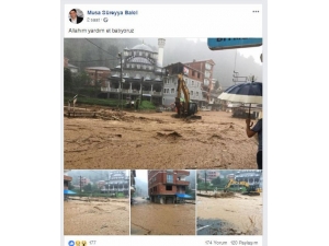 Selden Beldesi Zarar Gören Belediye Başkanı Sosyal Medya Hesabından Böyle Yardım İstedi