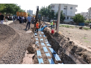 Siverek’te Alt Yapı Çalışmaları Sürüyor
